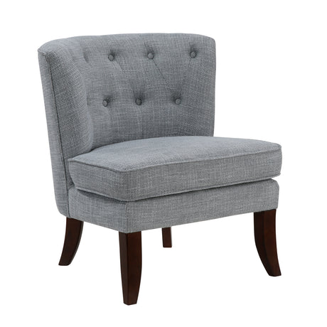 Melrose Dark Gray Accent Chair - Ornate Home