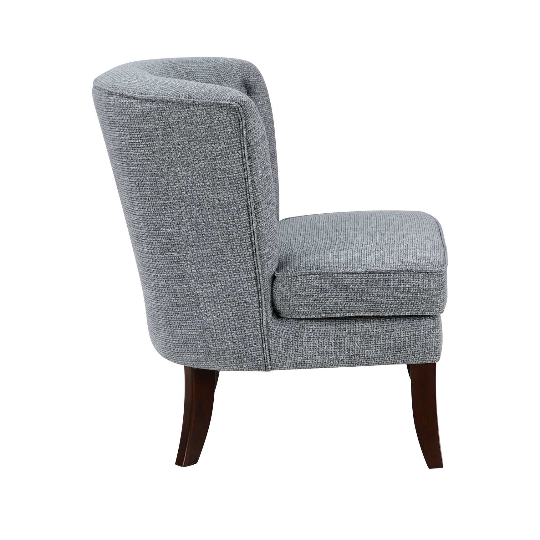 Melrose Dark Gray Accent Chair - Ornate Home