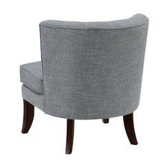 Melrose Dark Gray Accent Chair - Ornate Home