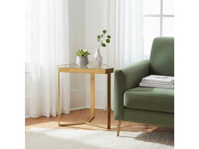 Melrose Gold Accent Table - Ornate Home