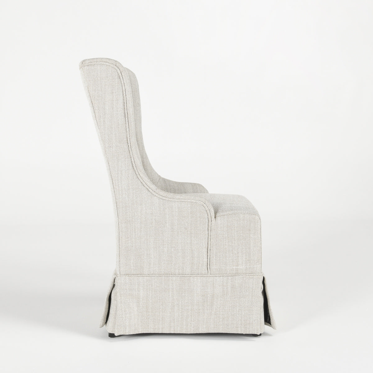 Melrose Natural Upholstered Dining Chair - Ornate Home