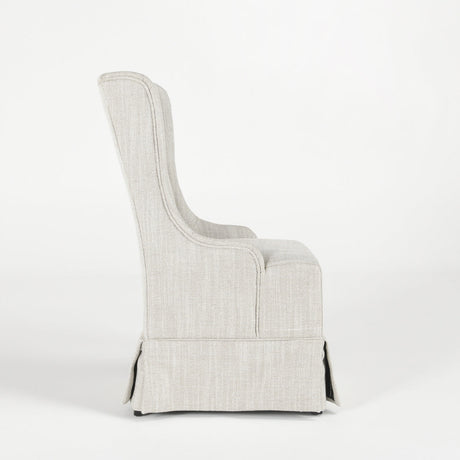 Melrose Natural Upholstered Dining Chair - Ornate Home