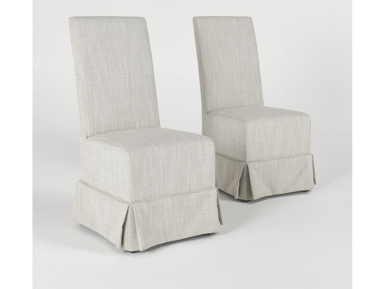 Melrose Natural Upholstered Dining Chair (Set of 2) - Ornate Home