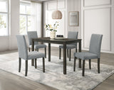 Melshire Brown/Gray 5-Piece Dining Set - Ornate Home
