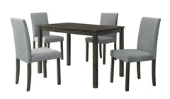 Melshire Brown/Gray 5-Piece Dining Set - Ornate Home