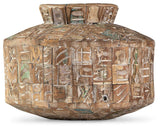 Meltland Natural/Black Vase (Online Special Price) - Ornate Home