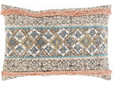 Melvindale Boho Diamond Pattern Lumbar Pillow - Ornate Home