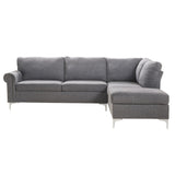 Melvyn Gray Sectional Sofa - Ornate Home