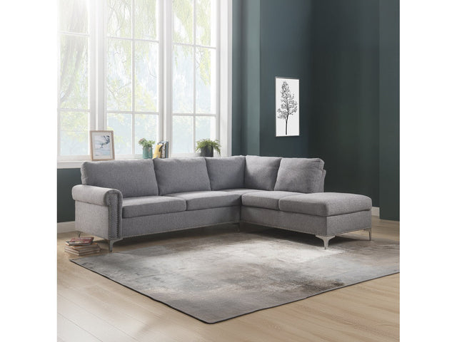 Melvyn Gray Sectional Sofa - Ornate Home