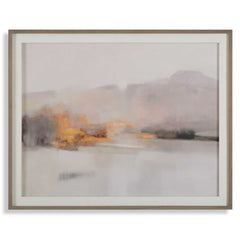 Memory Of The West Multicolor Landscape Print - Ornate Home