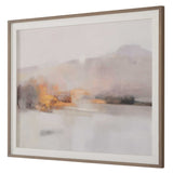 Memory Of The West Multicolor Landscape Print - Ornate Home