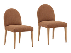 Memphis Brown Dining Chair (Set of 2) - Ornate Home