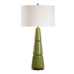 Mendell Moss Green Table Lamp - Ornate Home