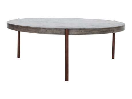 Mendez Dark Grey Outdoor Coffee Table - Ornate Home