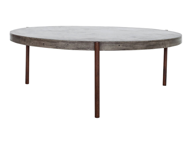 Mendez Dark Grey Outdoor Coffee Table - Ornate Home