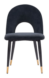 Menlo Black Dining Chair (Set of 2) - Ornate Home