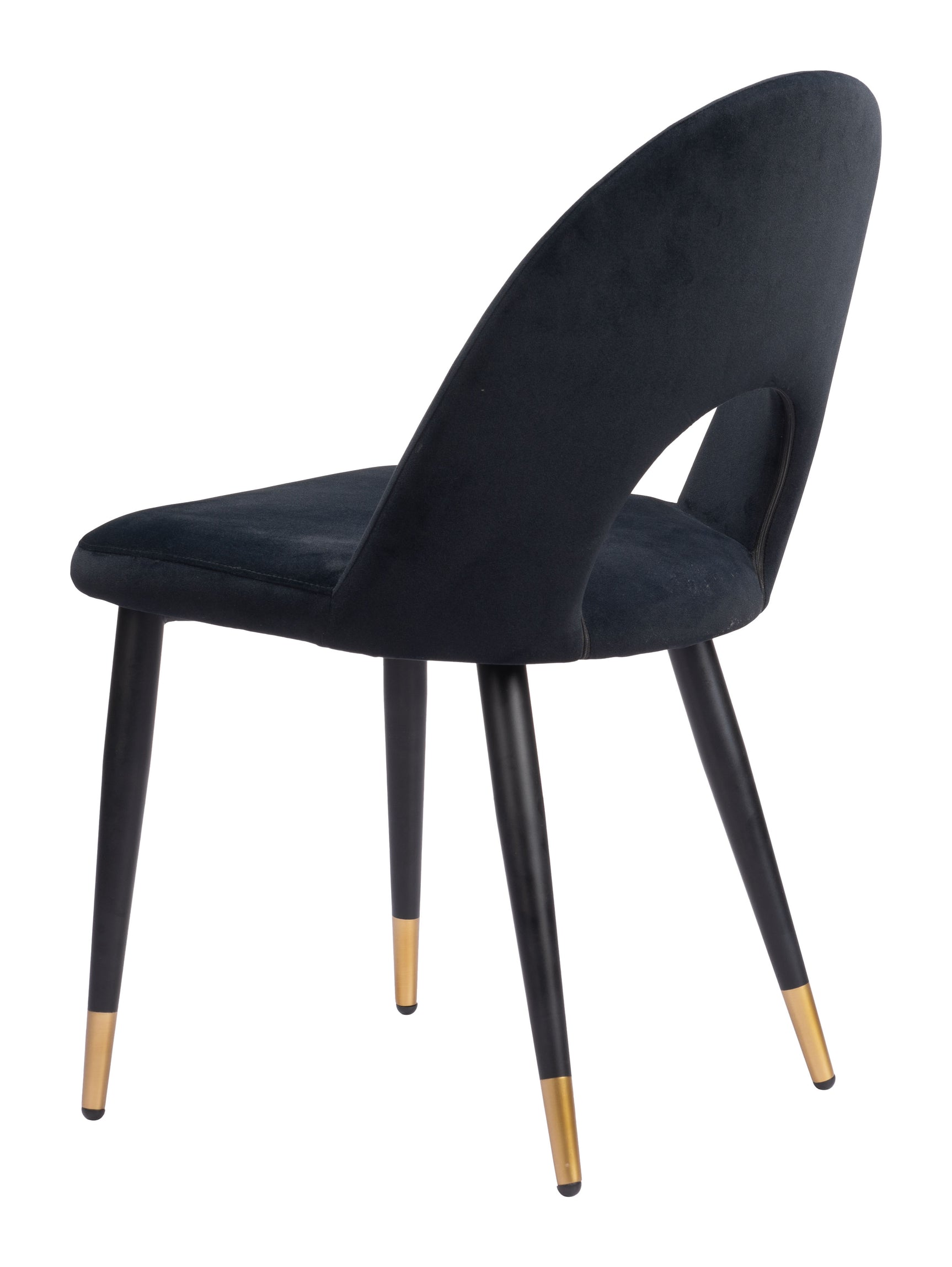 Menlo Black Dining Chair (Set of 2) - Ornate Home