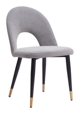 Menlo Gray Dining Chair (Set of 2) - Ornate Home