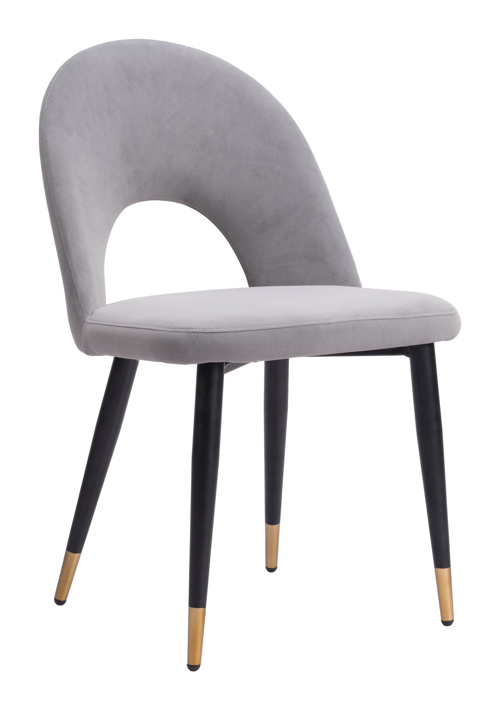 Menlo Gray Dining Chair (Set of 2) - Ornate Home