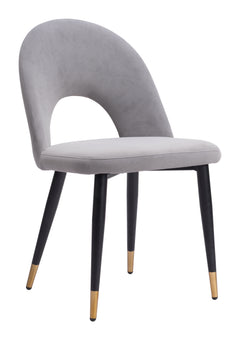 Menlo Gray Dining Chair (Set of 2) - Ornate Home