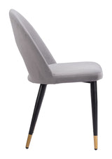 Menlo Gray Dining Chair (Set of 2) - Ornate Home