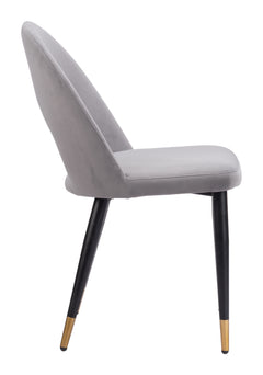 Menlo Gray Dining Chair (Set of 2) - Ornate Home