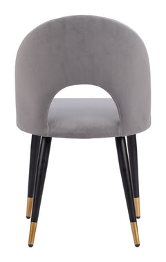 Menlo Gray Dining Chair (Set of 2) - Ornate Home