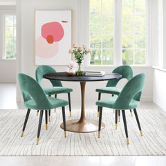 Menlo Green Dining Chair (Set of 2) - Ornate Home