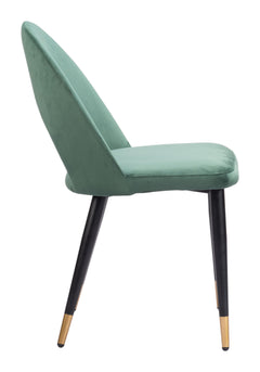 Menlo Green Dining Chair (Set of 2) - Ornate Home