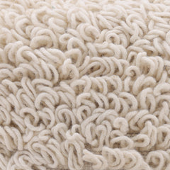 Menta Ivory Pouf - Ornate Home