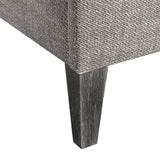 Menton Grey Panel King Bed - Ornate Home