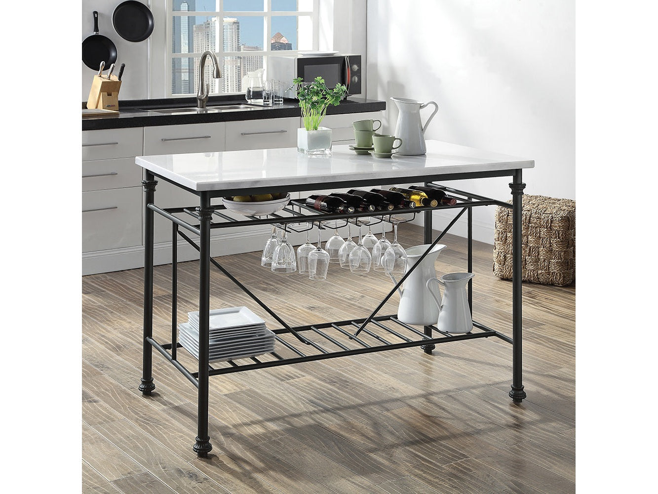 Mera Kitchen Island - Ornate Home