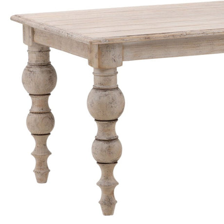 Merak Natural Dining Table - Ornate Home
