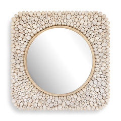 Merak Teak Mosaic Mirror - Ornate Home