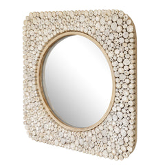 Merak Teak Mosaic Mirror - Ornate Home