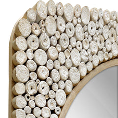 Merak Teak Mosaic Mirror - Ornate Home