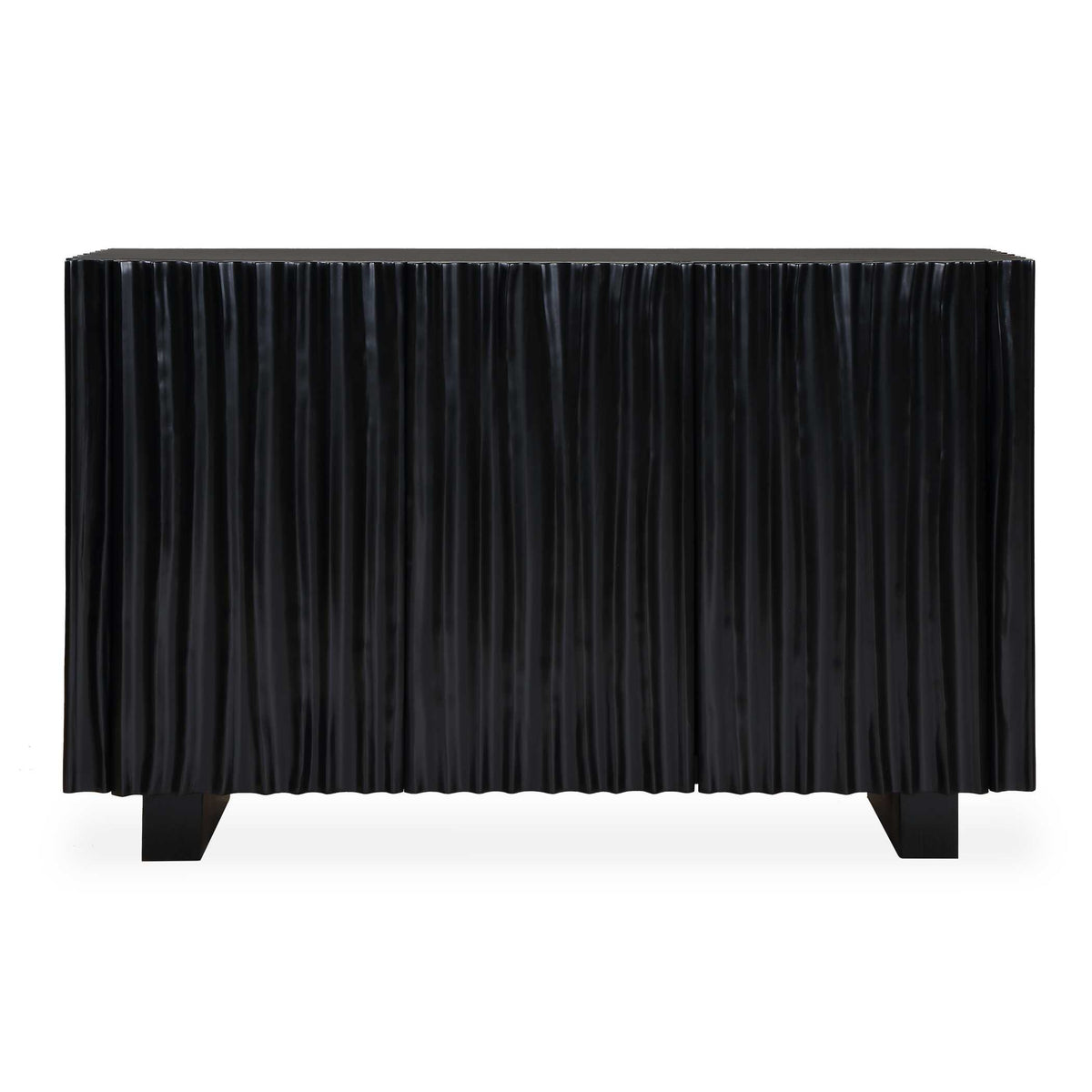 Mercado Black 3 Door Cabinet - Ornate Home