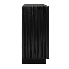 Mercado Black 3 Door Cabinet - Ornate Home