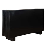 Mercado Black 3 Door Cabinet - Ornate Home