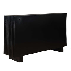Mercado Black 3 Door Cabinet - Ornate Home
