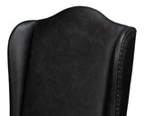 Mercado Black High Back Dining Chair (Set of 2) - Ornate Home