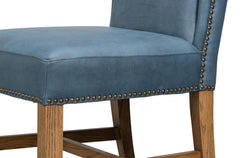 Mercado Blue High Back Dining Chair (Set of 2) - Ornate Home