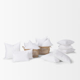Mercana White 13x21 Down Pillow Insert - Ornate Home