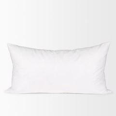 Mercana White 16x28 Down Fill Pillow Insert - Ornate Home