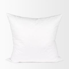 Mercana White 22x22 Down Pillow Insert - Ornate Home