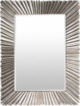 Mercier Silver Gray Mirror - Ornate Home