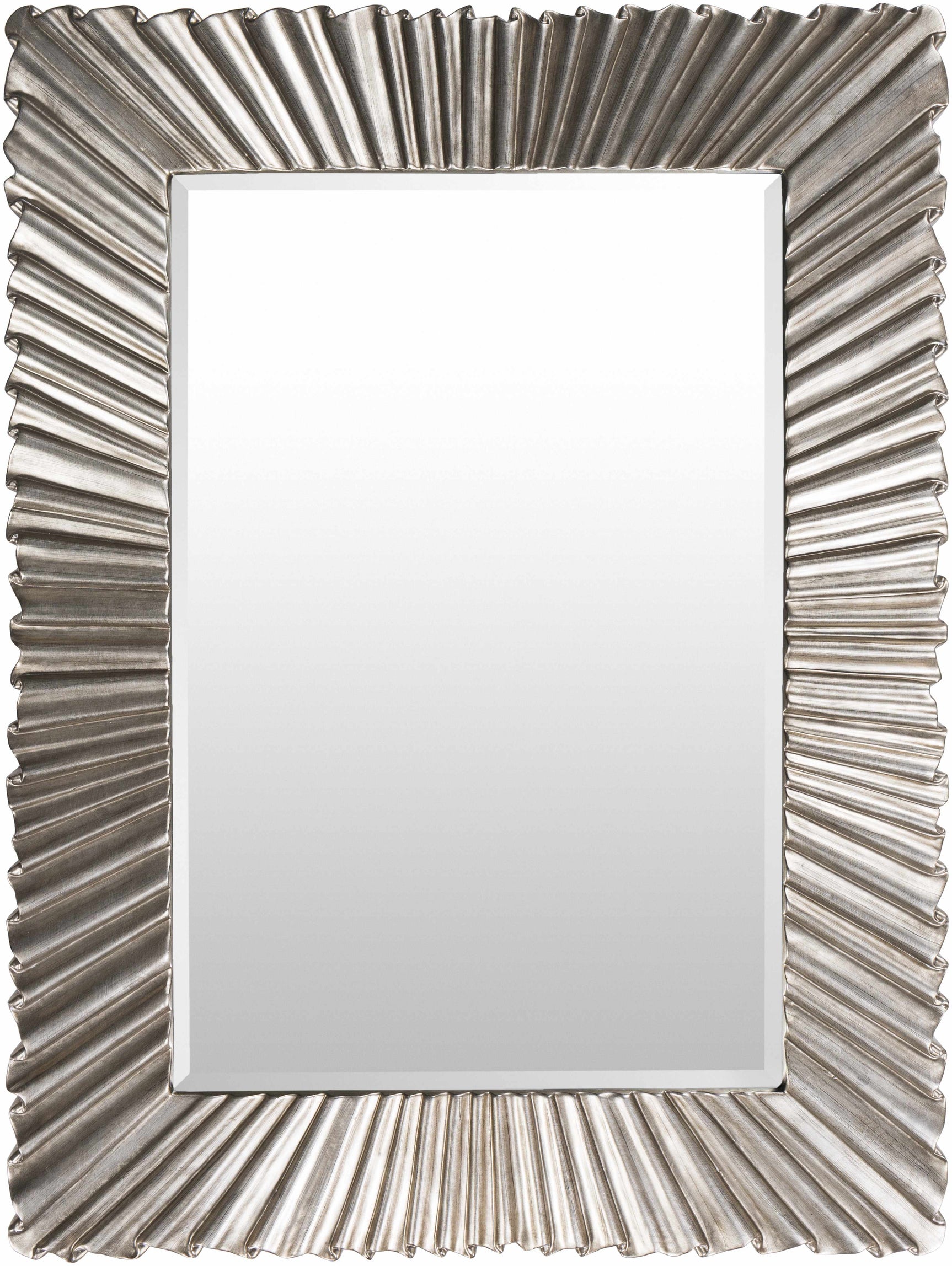 Mercier Silver Gray Mirror - Ornate Home