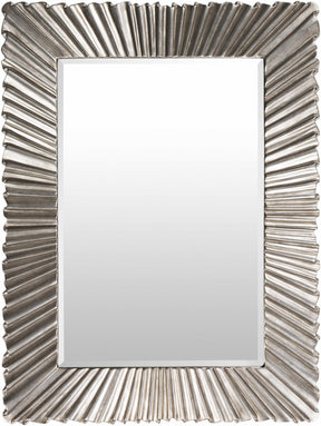 Mercier Silver Gray Mirror - Ornate Home