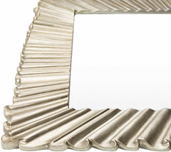 Mercier Silver Gray Mirror - Ornate Home