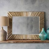 Mercier Silver Gray Mirror - Ornate Home